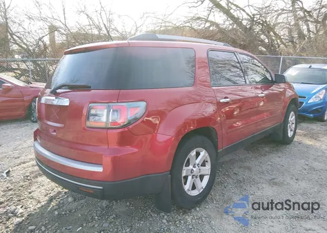 2013 GMC Acadia Sle-2 из США, поврежденный, VIN 1GKKRPKDXDJ265455